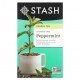 Травяные сборы и чаи Stash Tea, Herbal Tea, перечная мята, без кофеина, 20 чайных пакетиков, 20 г (0,7 унции)