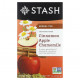 Травяные сборы и чаи Stash Tea, Herbal Tea, корица, яблоко и ромашка, без кофеина, 20 чайных пакетиков, 40 г (1,4 унции)