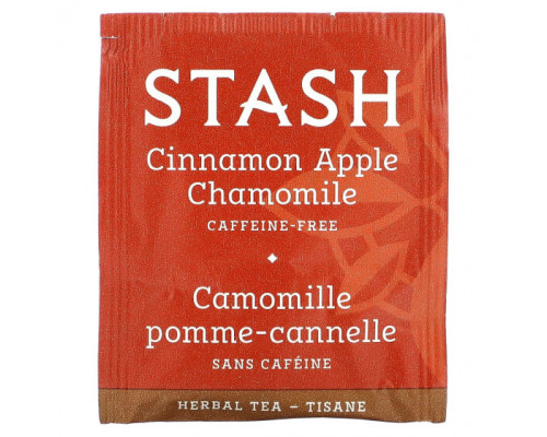 Травяные сборы и чаи Stash Tea, Herbal Tea, корица, яблоко и ромашка, без кофеина, 20 чайных пакетиков, 40 г (1,4 унции) Травяные сборы и чаи Stash Tea, Herbal Tea, корица, яблоко и ромашка, без кофеина, 20 чайных пакетиков, 40 г (1,4 унции)