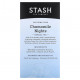 Травяные сборы и чаи Stash Tea, Herbal Tea, Chamomile Nights, без кофеина, 20 чайных пакетиков, 18 г (0,6 унции)
