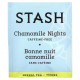 Травяные сборы и чаи Stash Tea, Herbal Tea, Chamomile Nights, без кофеина, 20 чайных пакетиков, 18 г (0,6 унции)