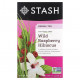 Травяные сборы и чаи Stash Tea, Herbal Tea, гибискус с дикой малиной, без кофеина, 20 чайных пакетиков, 38 г (1,3 унции)