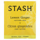 Травяные сборы и чаи Stash Tea, травяной чай, лимон и имбирь, без кофеина, 20 чайных пакетиков, 34 г (1,1 унции)