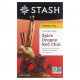 Травяные сборы и чаи Stash Tea, Herbal Tea, Spice Dragon Red Chai, без кофеина, 18 чайных пакетиков, 36 г (1,2 унции)