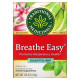 Травяные сборы и чаи Traditional Medicinals, Breathe Easy, эвкалипт и мята, без кофеина, 16 чайных пакетиков в упаковке, 24 г (0,85 унции)