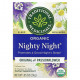 Травяные сборы и чаи Traditional Medicinals, Organic Nighty Night, оригинальный с пассифлорой, без кофеина, 16 чайных пакетиков в упаковке, 24 г (0,85 унции)