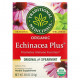 Травяные сборы и чаи Traditional Medicinals, Organic Echinacea Plus, оригинальный вкус с мятой, без кофеина, 16 чайных пакетиков в упаковке, 24 г (0,85 унции)