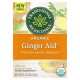 Травяные сборы и чаи Traditional Medicinals, Ginger Aid, органический, (имбирь), без кофеина, 16 чайных пакетиков, 32 г (1,13 унции)