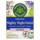 Травяные сборы и чаи Organic Nighty Night Extra, Lemon Balm & Valerian, Caffeine Free, 16 Wrapped Tea Bags, 0.85 oz (24 g)