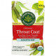 От гриппа и простуды Traditional Medicinals, Organic Throat Coat Drops, эвкалиптовая мята, 16 леденцов от кашля с ментолом
