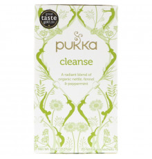 Pukka Herbs, Очищающий травяной чай в пакетиках, для очищения организма, без кофеина, 20 пакетиков, 1,27 унции (36 г)