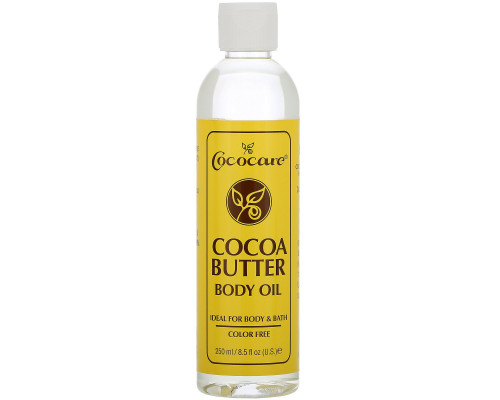 Cococare, Масло какао для тела, 8,5 жидких унций (250 мл) Cococare, Масло какао для тела, 8,5 жидких унций (250 мл)