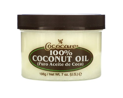 Cococare, 100% кокосовое масло, 7 унций (198 г) Cococare, 100% кокосовое масло, 7 унций (198 г)