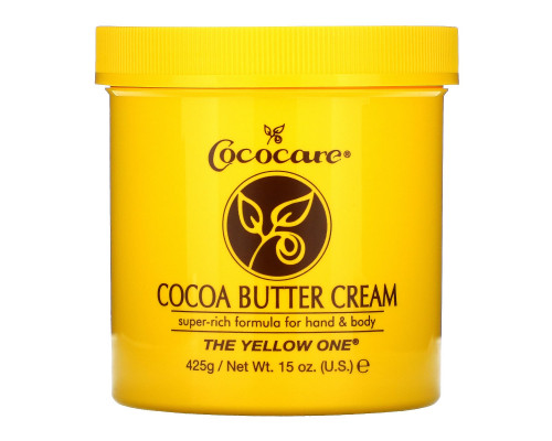 Cococare, The Yellow One, Крем с кокосовым маслом,  15 унций (425 г)
