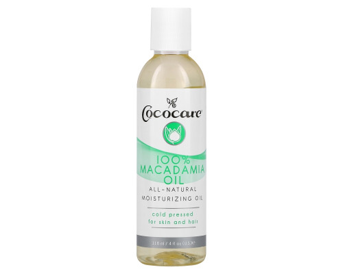 Cococare, Масло макадамии, 4 жидких унций (118 мл) Cococare, Масло макадамии, 4 жидких унций (118 мл)