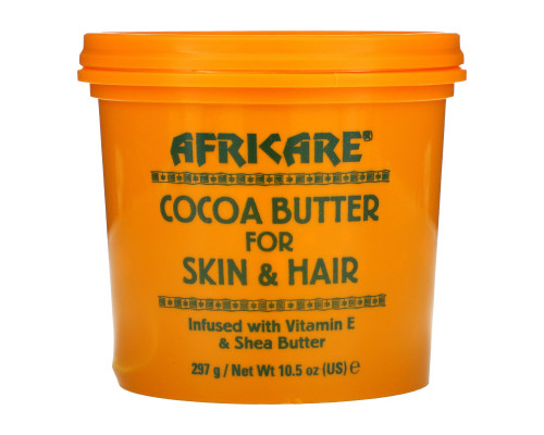 Cococare, Африкэр, какао-масло для кожи и волос, 297 г (10,5 унций) Cococare, Африкэр, какао-масло для кожи и волос, 297 г (10,5 унций)