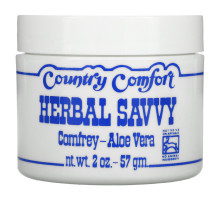Country Comfort, «Травяной эксперт», окопник - алоэ вера, 2 унции (57 г)