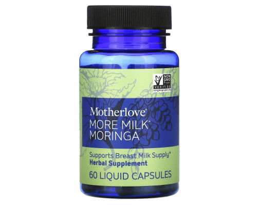 Motherlove, More Milk Moringa, 60 Liquid Capsules Motherlove, More Milk Moringa, 60 Liquid Capsules