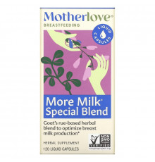 Motherlove More Milk Специальный состав 120 растительных жидких капслул