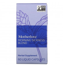Motherlove, Morning Sickness Blend, 60 Liquid Capsules