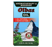 Olbas Therapeutic Ароматерапевтический ингалятор и массажное масло 032 жидких унции (10 мл)