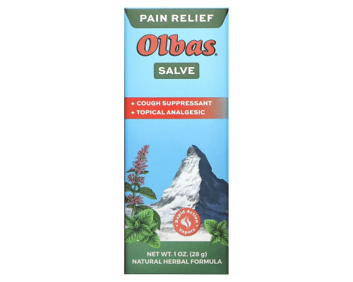 Olbas Therapeutic Обезболивающее Salve Натуральная формула 1 унция (28 г) Olbas Therapeutic Обезболивающее Salve Натуральная формула 1 унция (28 г)