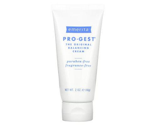 Emerita Pro-Gest Balancing Cream Fragrance Free 2 oz (56 g) Emerita Pro-Gest Balancing Cream Fragrance Free 2 oz (56 g)