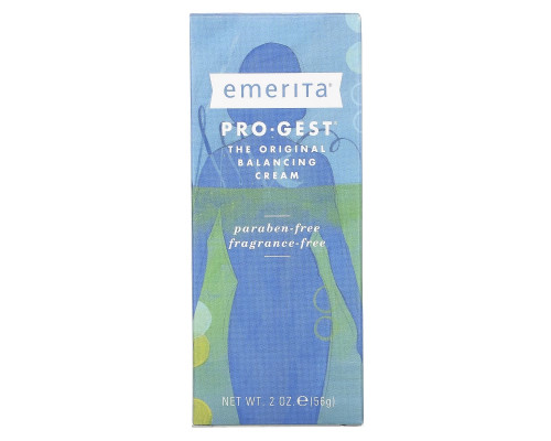 Emerita Pro-Gest Balancing Cream Fragrance Free 2 oz (56 g) Emerita Pro-Gest Balancing Cream Fragrance Free 2 oz (56 g)
