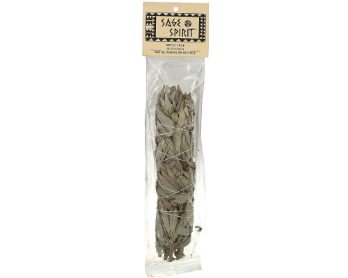 Sage Spirit, White Sage Wand, Native American Incense, 1 Wand Sage Spirit, White Sage Wand, Native American Incense, 1 Wand
