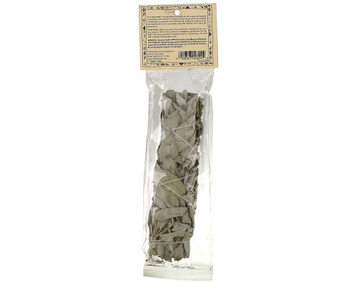 Sage Spirit, Native American Incense, белый шалфей, 6-7 дюймов Sage Spirit, Native American Incense, белый шалфей, 6-7 дюймов