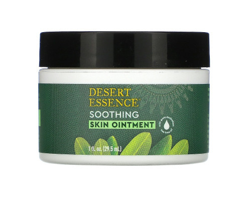 Desert Essence, Мазь для кожи с маслом чайного дерева, 1 жидкая унция (29.5 мл) Desert Essence, Мазь для кожи с маслом чайного дерева, 1 жидкая унция (29.5 мл)