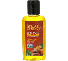 Desert Essence 100% Чистое масло жожоба, для кожи и волос, 2 жидких унции (60 мл)