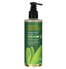 Desert Essence Средство для умывания Thoroughly Clean Face Wash - Оригинальный продукт Для жирной и комбинированной кожи 85 жидких унций (250 мл)