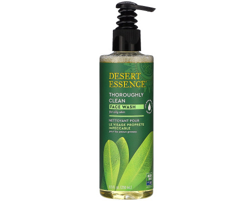 Desert Essence Средство для умывания Thoroughly Clean Face Wash - Оригинальный продукт Для жирной и комбинированной кожи 85 жидких унций (250 мл) Desert Essence Средство для умывания Thoroughly Clean Face Wash - Оригинальный продукт Для жирной и комбинированной кожи 85 жидких унций (250 мл)