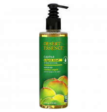 Desert Essence Кастильское жидкое мыло с экологически собранным маслом чайного дерева 8 жидких унций (236 мл)