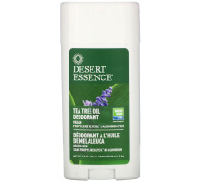 Desert Essence Tea Tree Oil Deodorant with Lavender Oil 2.5 oz (70 ml)