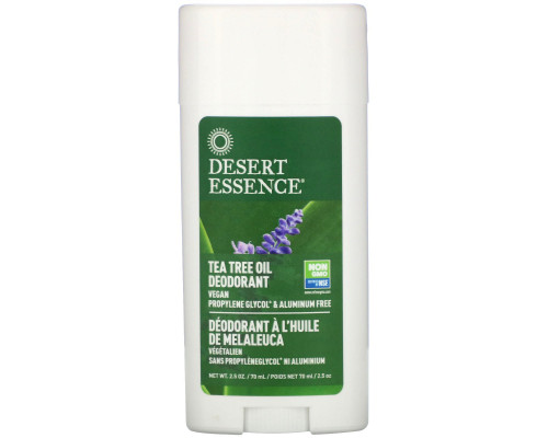 Desert Essence Tea Tree Oil Deodorant with Lavender Oil 2.5 oz (70 ml) Desert Essence Tea Tree Oil Deodorant with Lavender Oil 2.5 oz (70 ml)