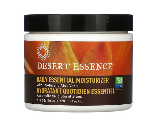 Desert Essence Увлажняющий крем для ежедневного применения 4 жидких унции (120 мл) Desert Essence Увлажняющий крем для ежедневного применения 4 жидких унции (120 мл)