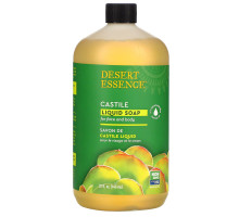 Desert Essence Кастильское жидкое мыло с экологически чистым маслом чайного дерева 32 жидких унции (960 мл)
