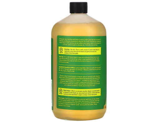 Desert Essence Кастильское жидкое мыло с экологически чистым маслом чайного дерева 32 жидких унции (960 мл) Desert Essence Кастильское жидкое мыло с экологически чистым маслом чайного дерева 32 жидких унции (960 мл)