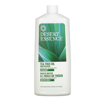 Desert Essence Освежающая безалкогольная жидкость для полоскания рта с экстрактом чайного дерева 16 жидких унций (480 мл)