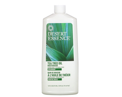 Desert Essence Освежающая безалкогольная жидкость для полоскания рта с экстрактом чайного дерева 16 жидких унций (480 мл) Desert Essence Освежающая безалкогольная жидкость для полоскания рта с экстрактом чайного дерева 16 жидких унций (480 мл)