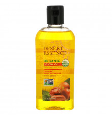 Desert Essence Органическое масло жожоба для волос кожи и кожи головы 4 жидких унций (118 мл)