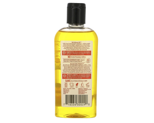 Desert Essence Органическое масло жожоба для волос кожи и кожи головы 4 жидких унций (118 мл)