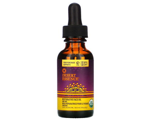 Desert Essence, Восстанавливающее масло для лица, 28,3 мл (0.96 fl oz) Desert Essence, Восстанавливающее масло для лица, 28,3 мл (0.96 fl oz)