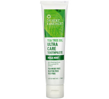 Desert Essence Зубная паста с натуральным маслом чайного дерева Ultra Care мега мята 625 унций (176 гр)