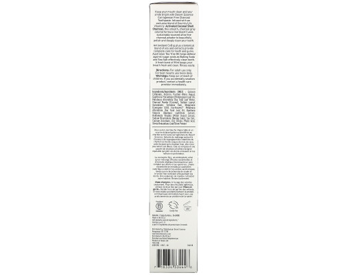 Desert Essence, Activated Charcoal Toothpaste, Fresh Mint, 6.25 oz (176 g) Desert Essence, Activated Charcoal Toothpaste, Fresh Mint, 6.25 oz (176 g)