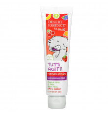 Desert Essence, Kids, Toothpaste Gel, Tutti Frutti, 4.7 oz (133 g)