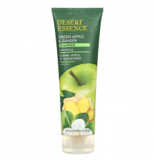 Desert Essence, Органическая продукция, Шампунь с зеленым яблоком и имбирем, для объема волос, 8 жидких унций (237 мл)