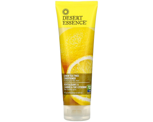 Desert Essence Organics Уход за волосами Кондиционер с ароматом лемона и чайного дерева 8 жидких унций (237 мл) Desert Essence Organics Уход за волосами Кондиционер с ароматом лемона и чайного дерева 8 жидких унций (237 мл)